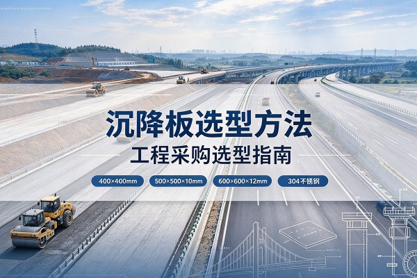 延安沉降板选择方法