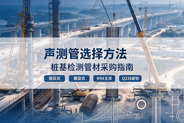 延安声测管选型标准