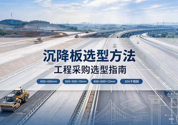 延安沉降板选择方法