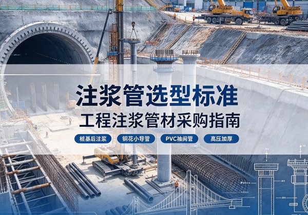 延安注浆管选型标准